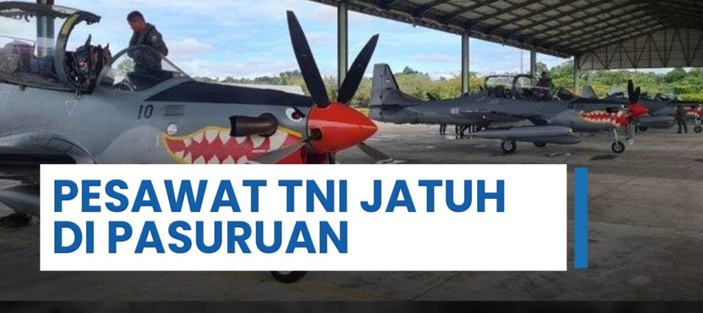 Pesawat TNI Jatuh