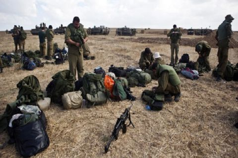 Tentara IDF Terpanggang