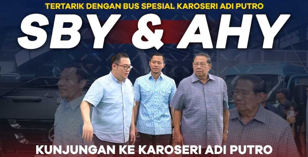 AHY dan SBY ke Karoseri Adi